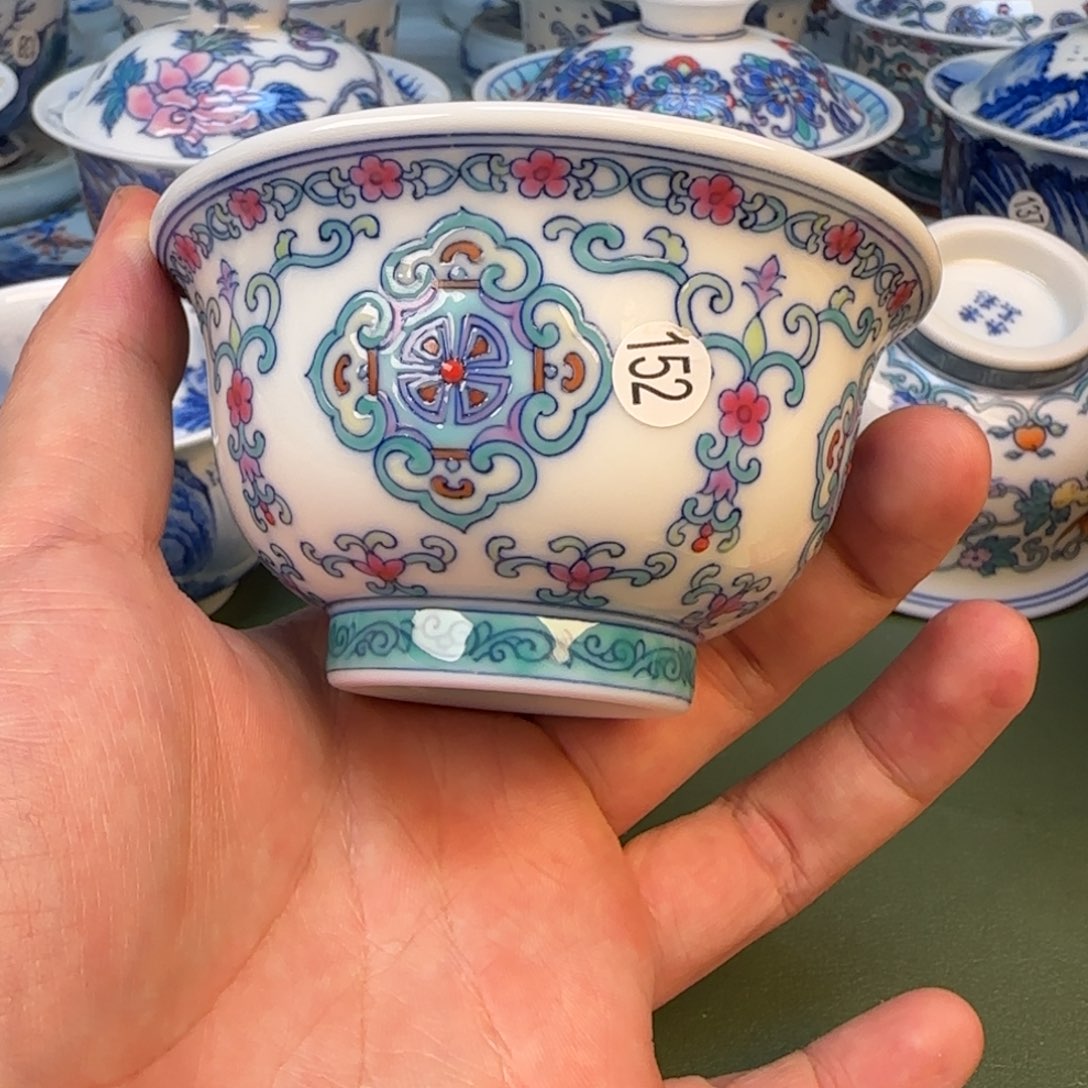 彦祖纯手工手绘茶具152