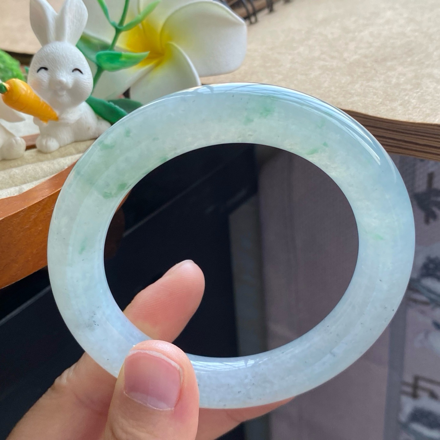 03.01批冰飘花果冻圆条1340号57.5-11.8 厚装圆润！天然翡翠