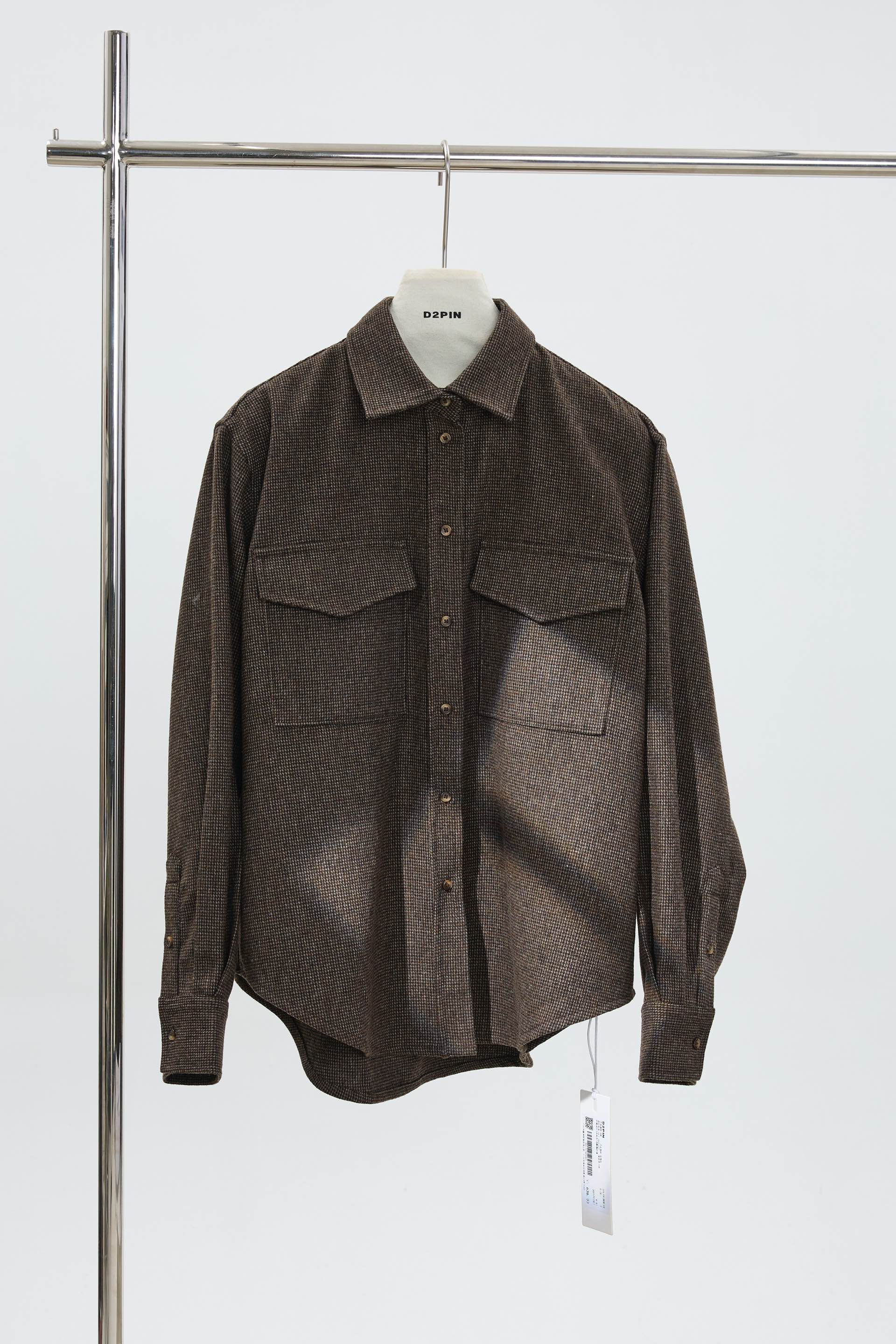 HTT小众设计感原创宽松显瘦衬衫5517178