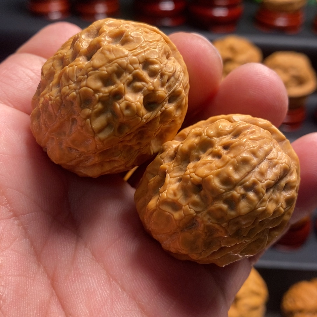 马***爷吊坠文玩核桃黄金蟾42尺