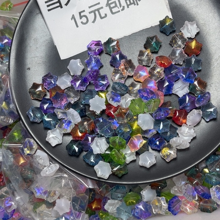 非金属琉璃冰雪花95➕