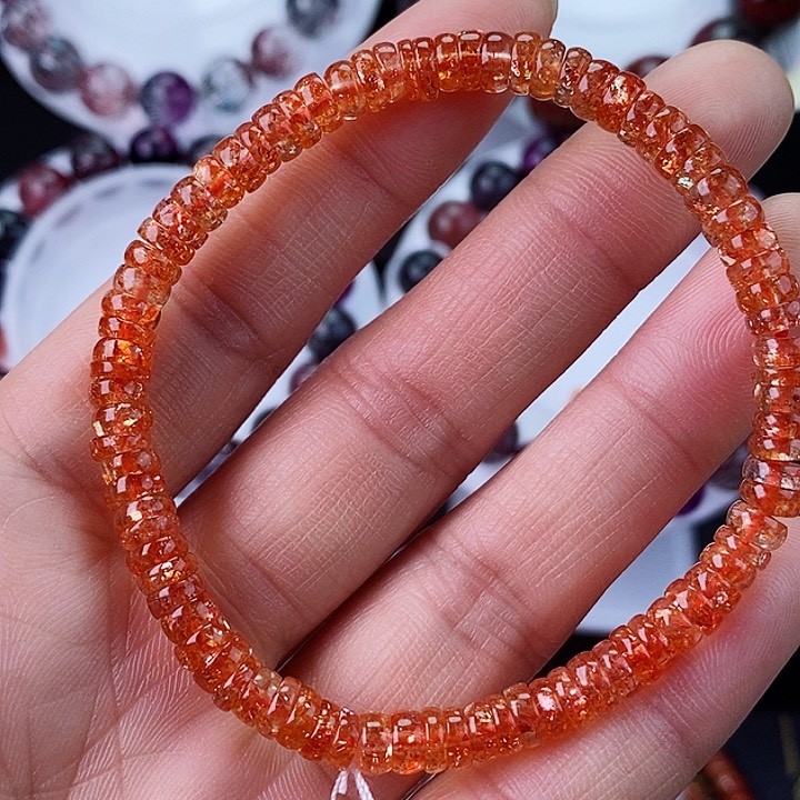 日光石手链未镶嵌