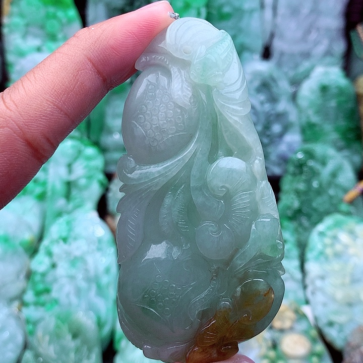 翡翠吊坠(不含链)未镶嵌