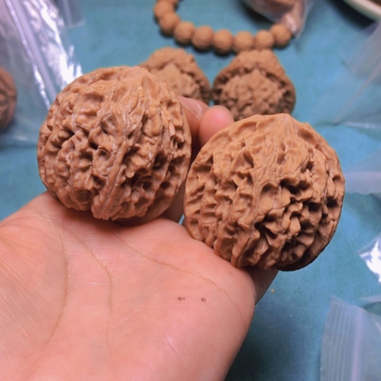 【闪购商品】核桃手串/手链42苹果园修尖