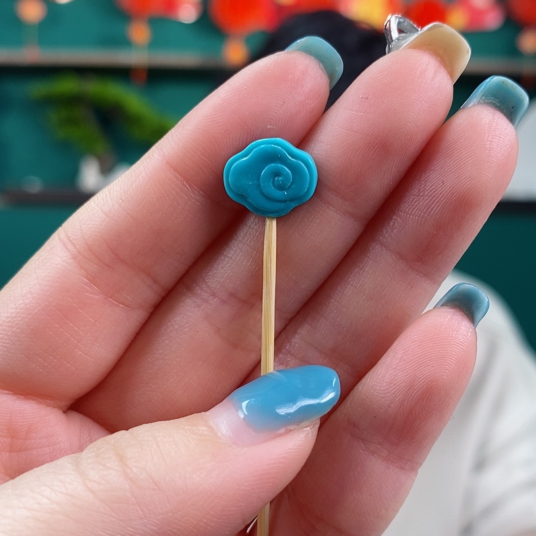 绿松石珠宝奇石未镶嵌