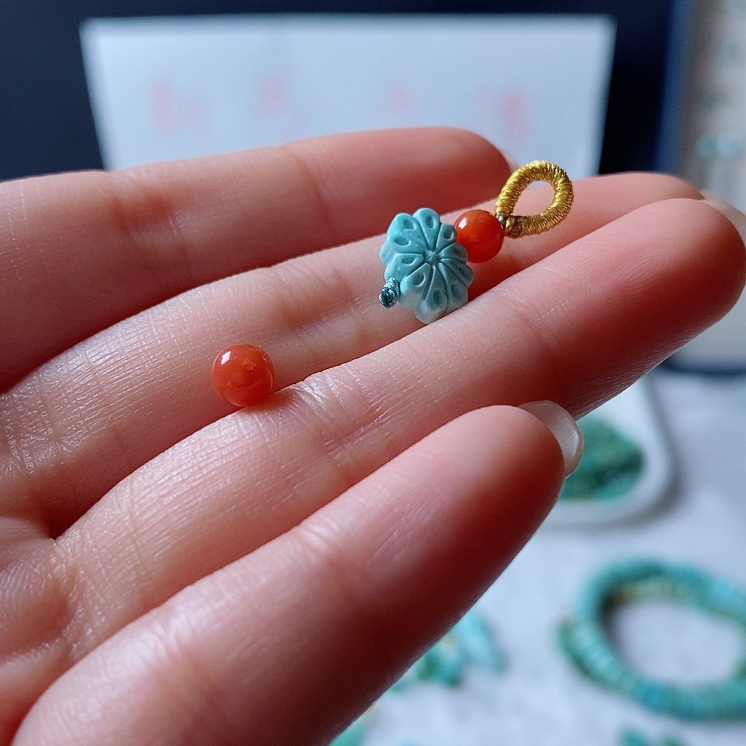 南红玛瑙颈饰未镶嵌?***W