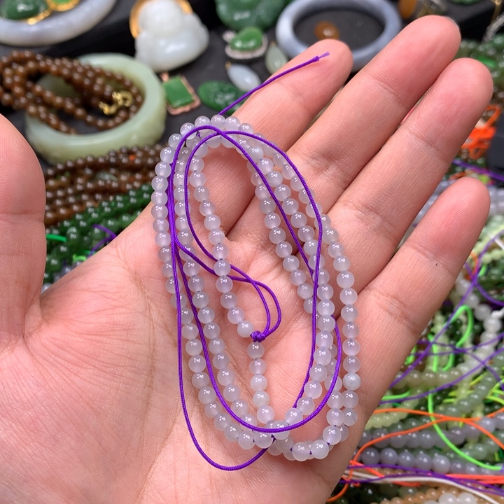 和田玉未镶嵌手链13