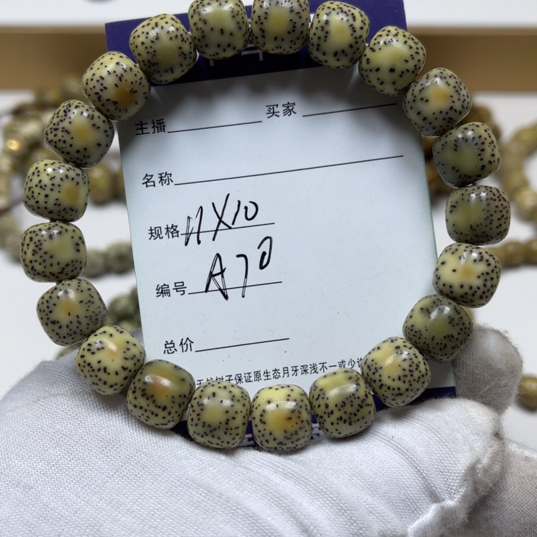 星月菩提手串原生态同枝果A70