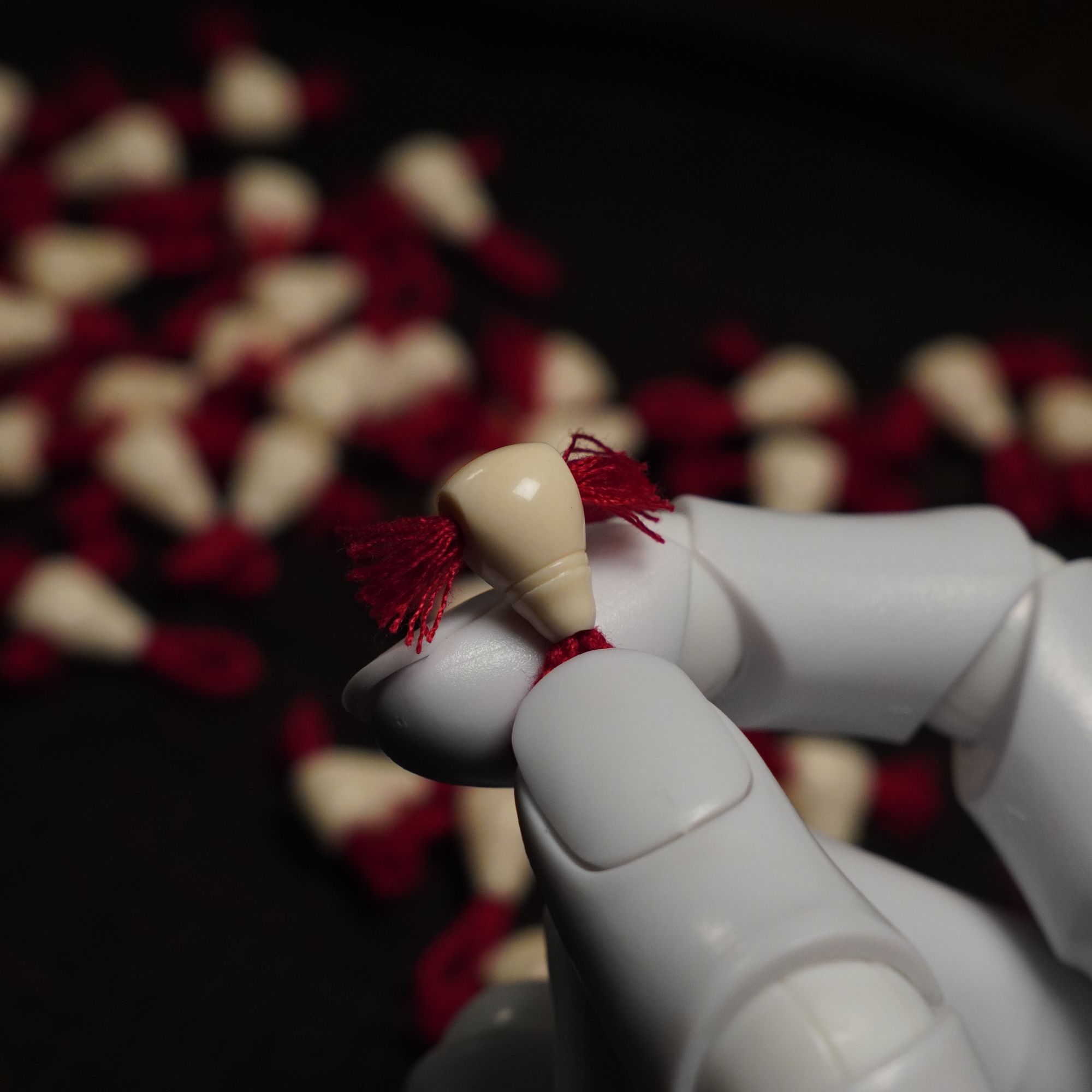 亿君 猛犸象牙复线竹三通 全品精工配饰 尺寸8mm左右