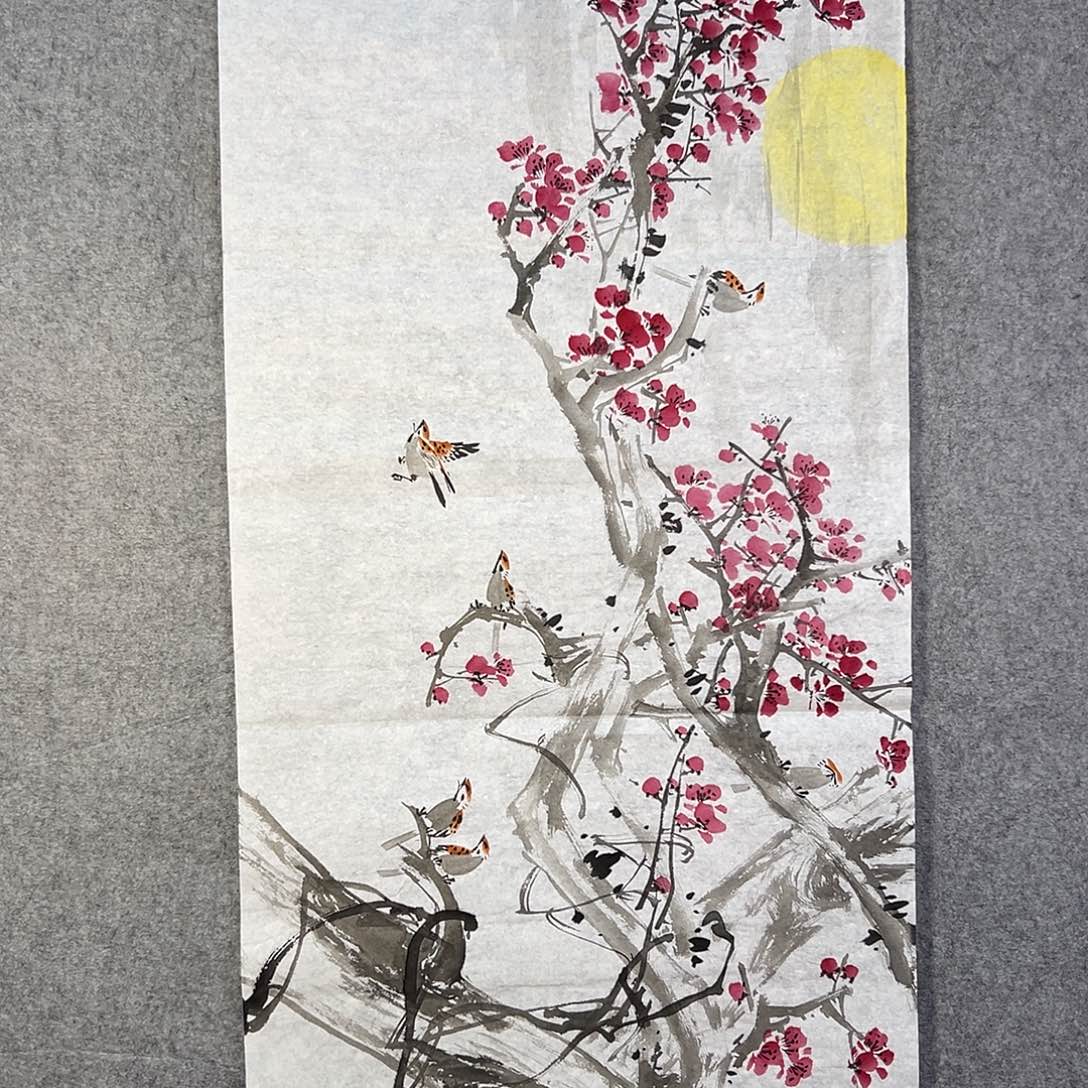 国画721 牡丹等植物生长于这里生长