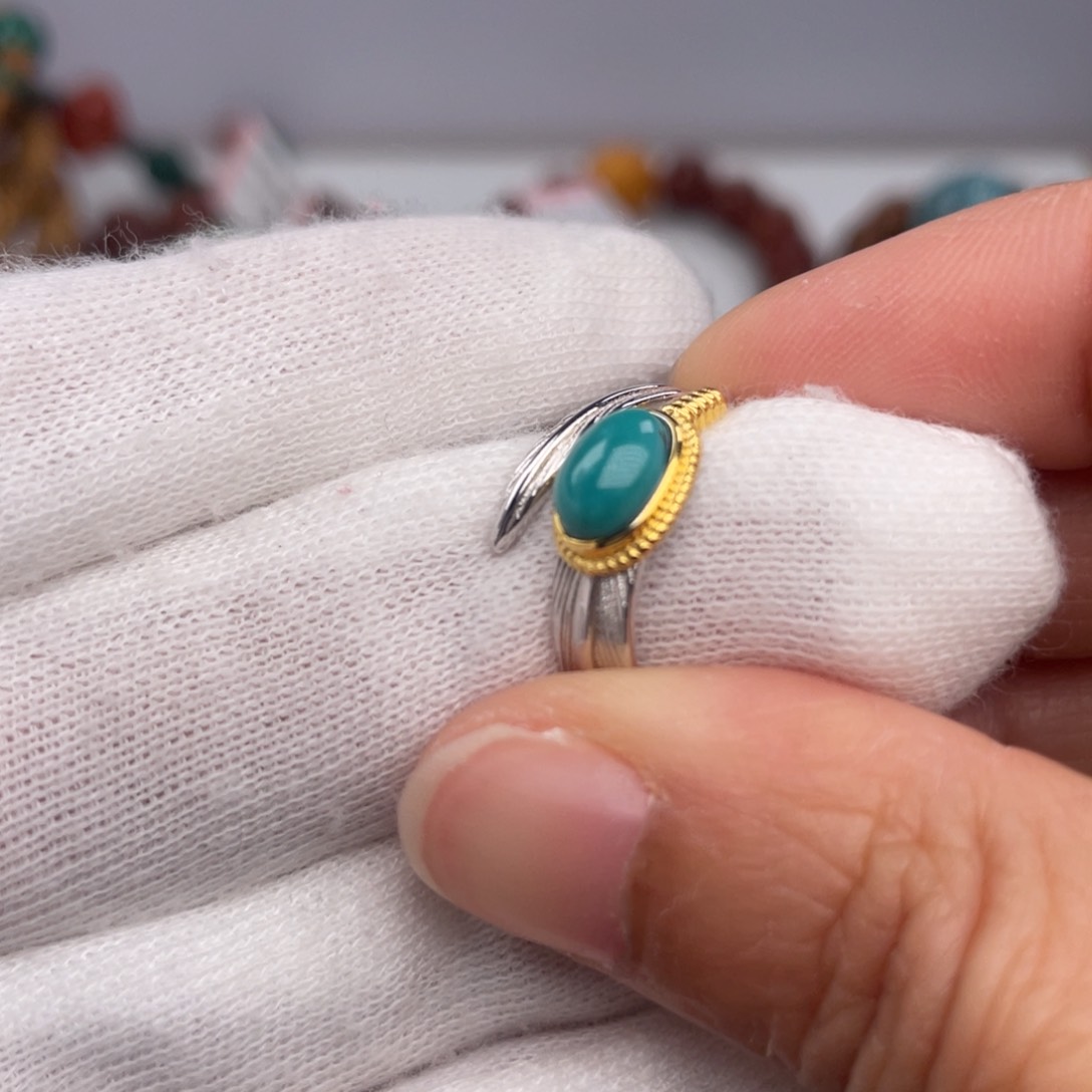 绿松石戒指未镶嵌