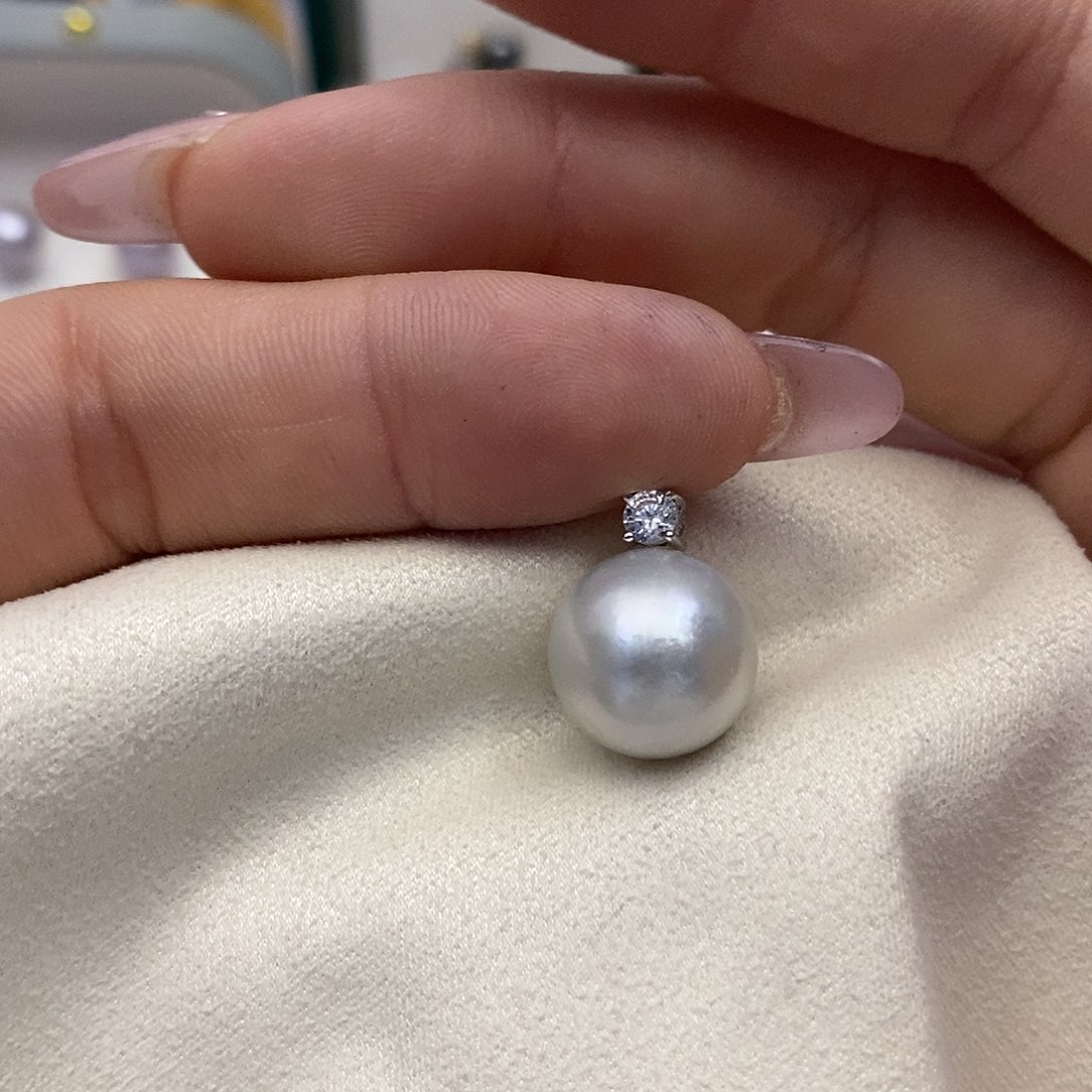 【闪购商品】海水珍珠颈饰银S925镶嵌59