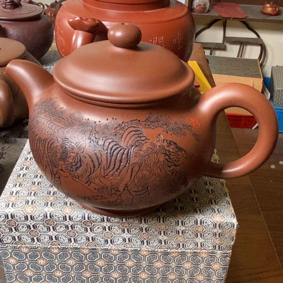 紫砂茶壶原矿手工143