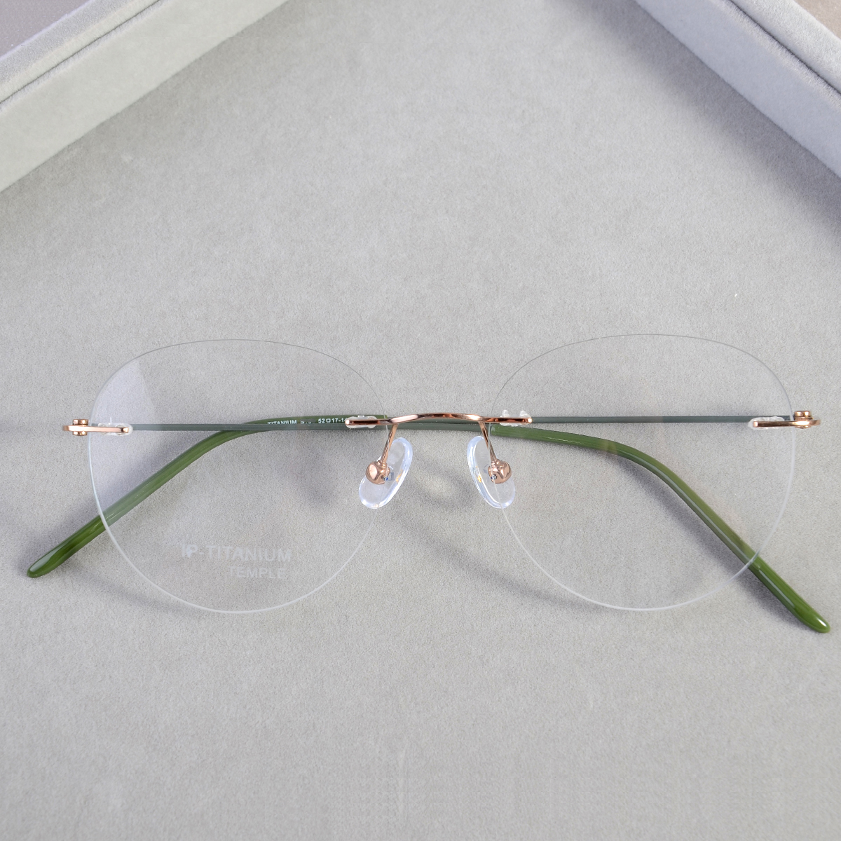 【国际大牌】果糖无框 高端 纯钛无框 高智感 专业 光学眼镜54号