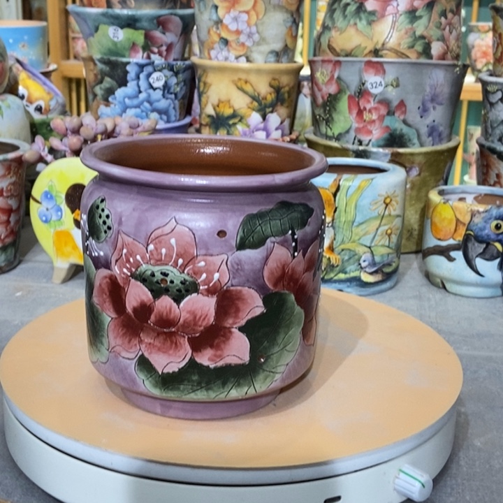 红陶景德镇艺术手绘作品