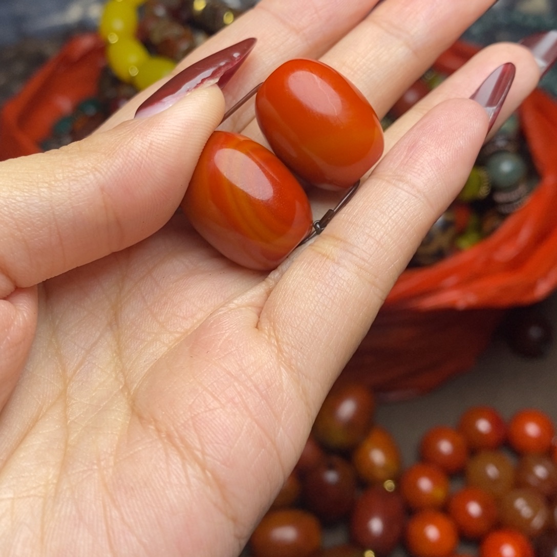 玛瑙/玉髓未镶嵌颈饰