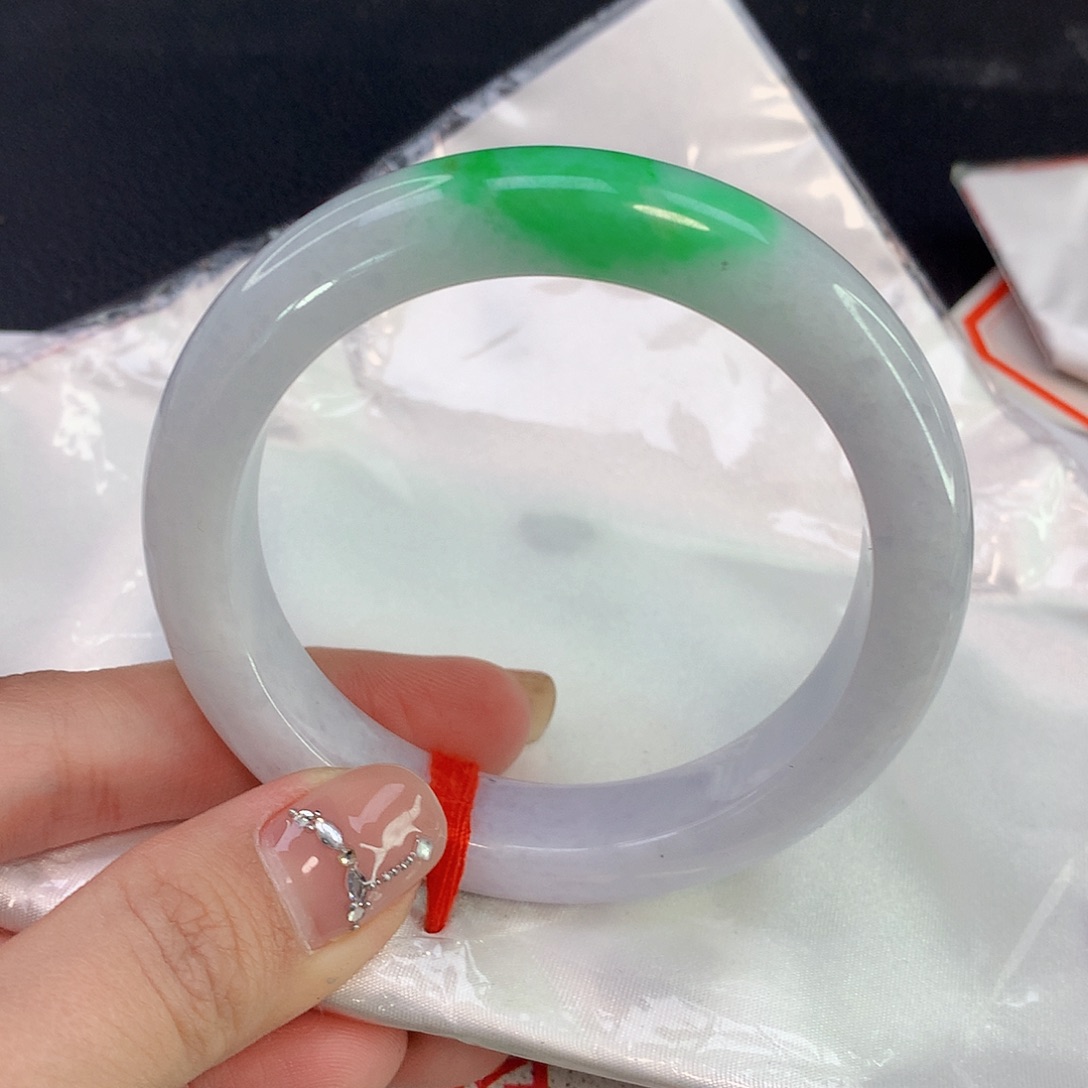 翡翠手镯未镶嵌王*天然A货翡翠036