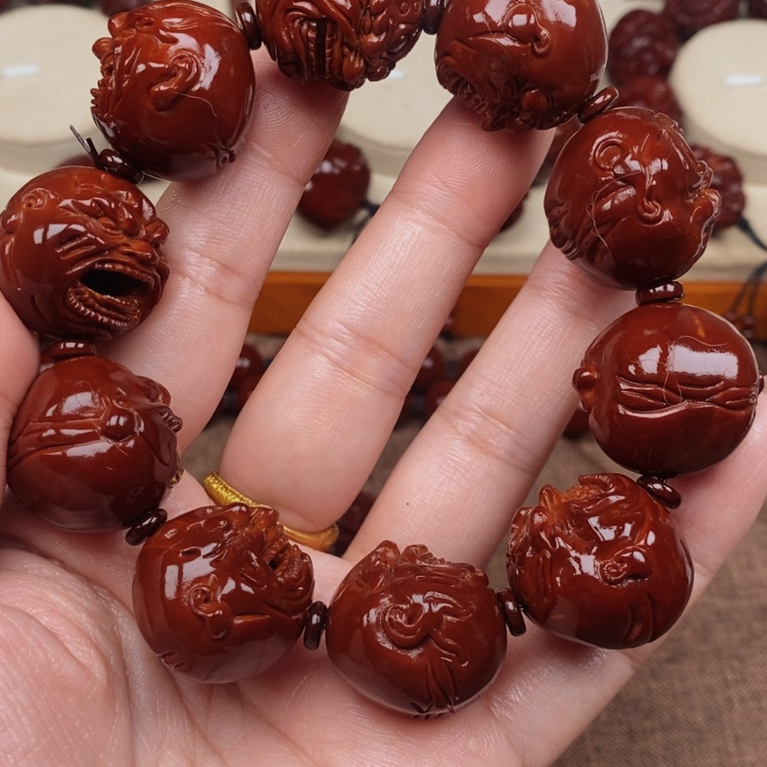 橄榄核吊坠单面经典