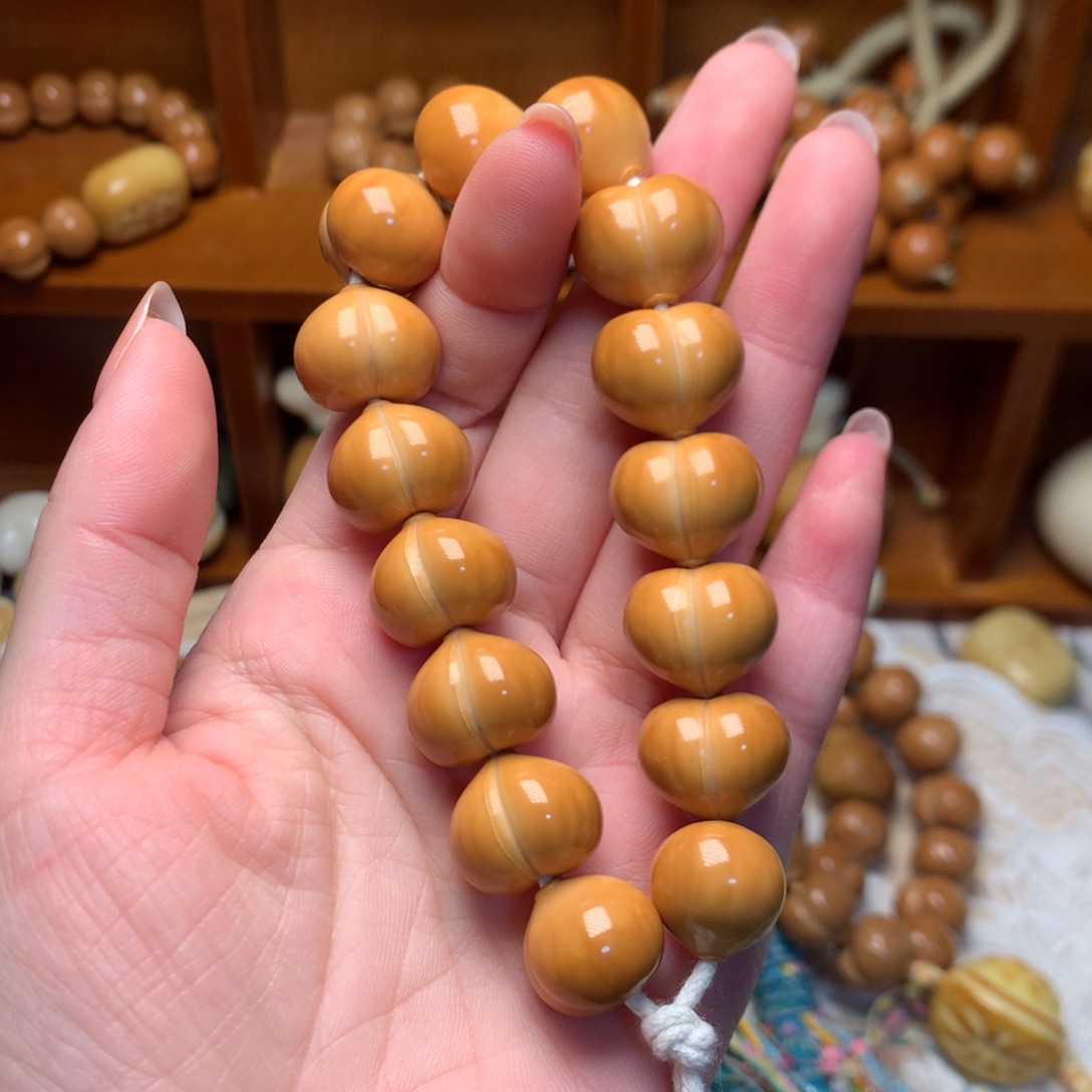 吊坠猴头核桃16高定屁桃手持素