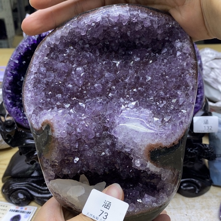 未镶嵌紫晶大型摆件（非配饰）