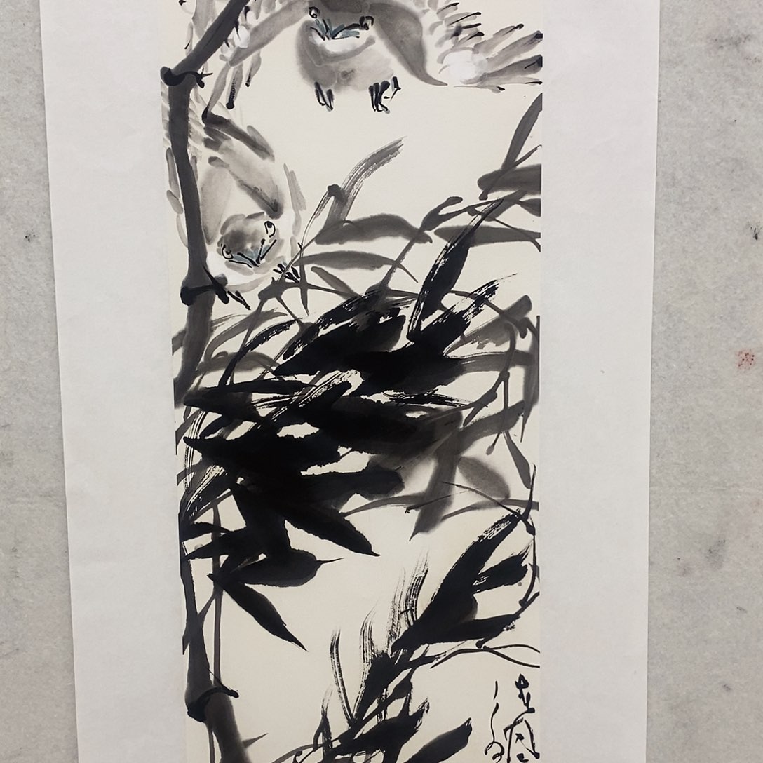 国画书画作品多次参加全国书画