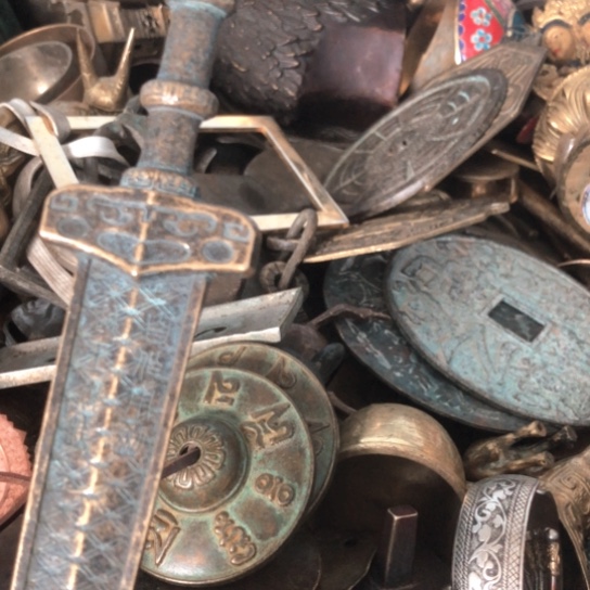 天*闪电购铜摆件工艺品