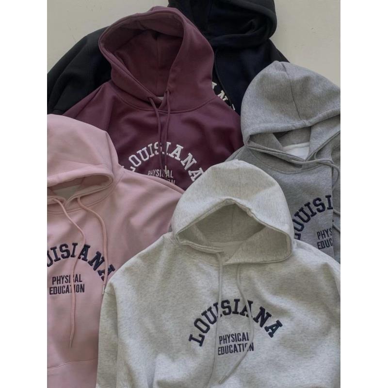 【B301-B390】连帽卫衣春秋季新款男女同款潮牌休闲上衣