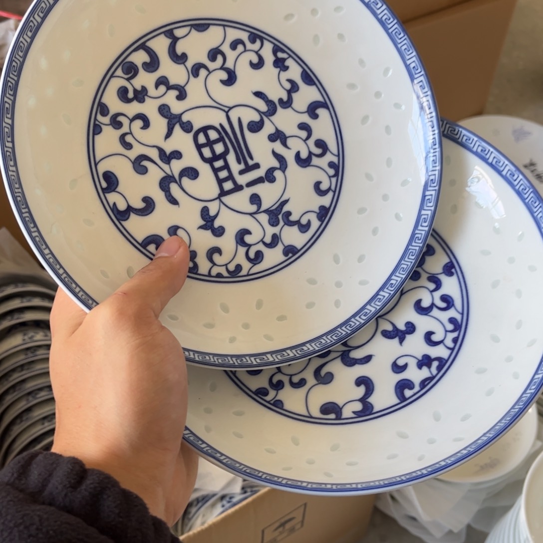 景德镇高温细白瓷餐具