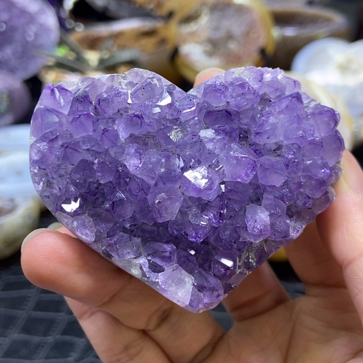 水晶爱心摆件未镶嵌