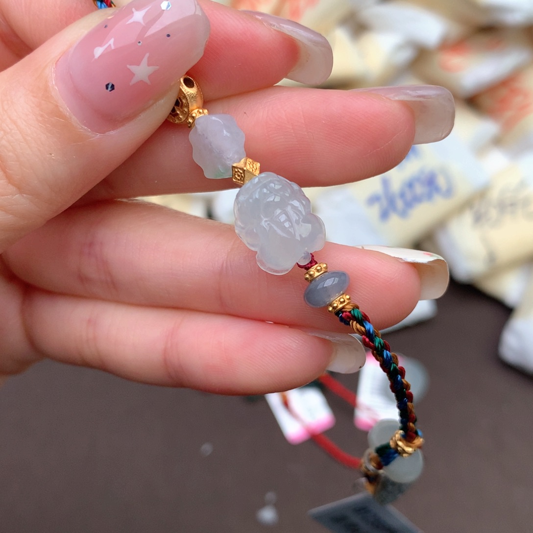 【闪购商品】翡翠手绳未镶嵌一