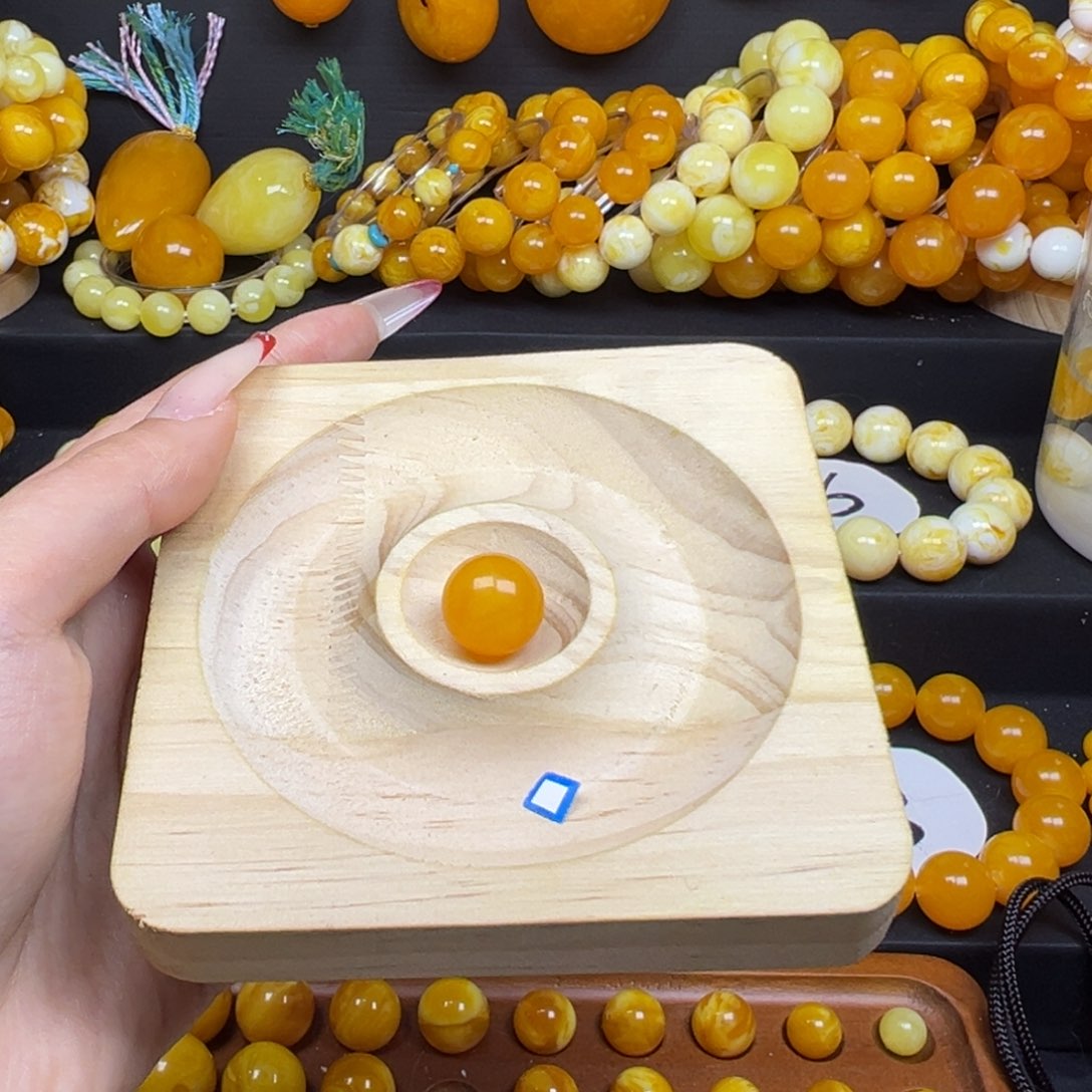 萍***逢14mm全品无暇单珠