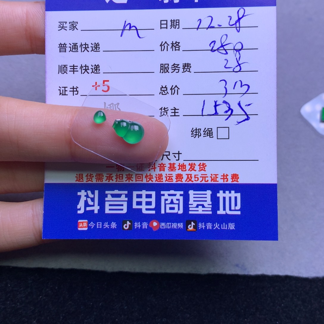 颈饰未镶嵌翡翠m**宁