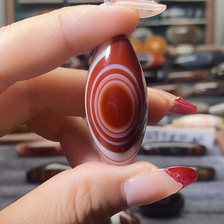 品***1玛瑙/玉髓未镶嵌吊坠(不含链)