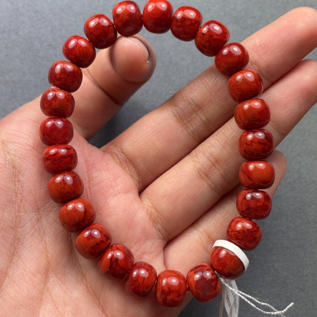南红玛瑙未镶嵌配饰9mm