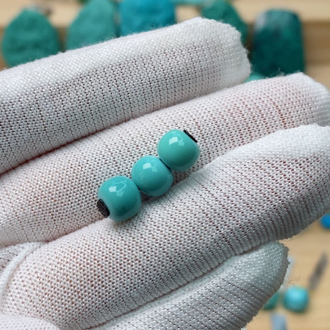 未镶嵌绿松石珠宝奇石