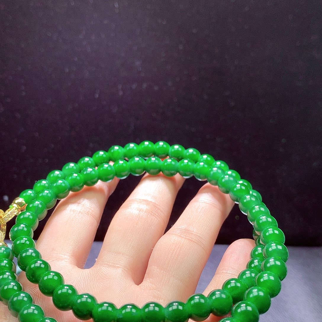 翡翠手链未镶嵌项链