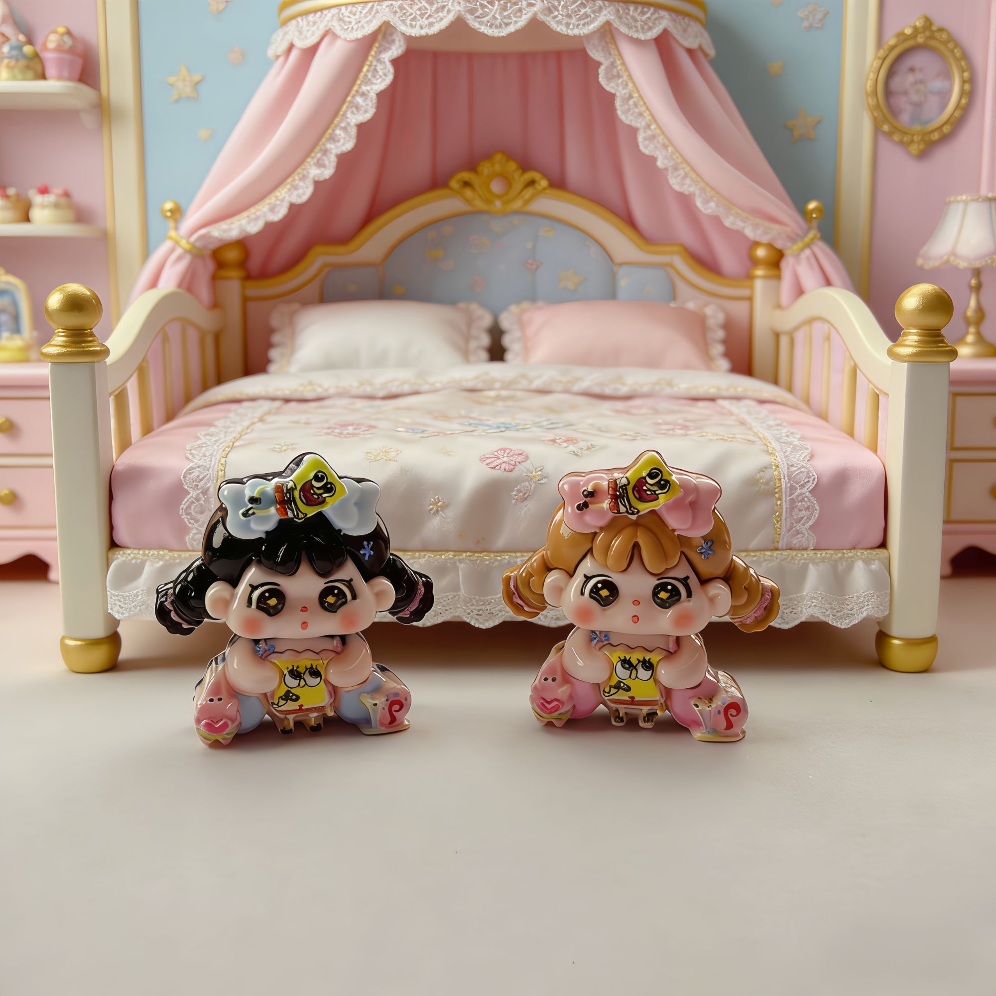 【海绵丘丘】重工贴片树脂diy配件手工制作饰品