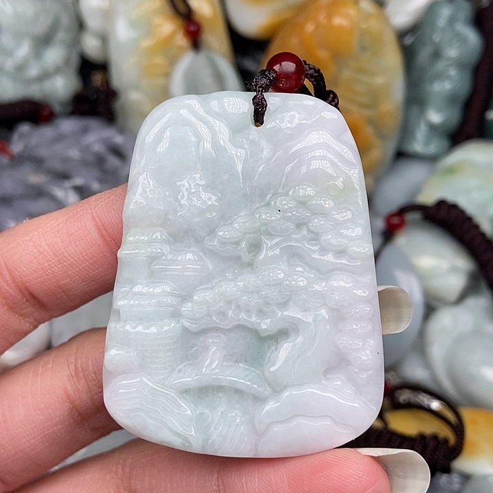 颈饰未镶嵌翡翠翡翠