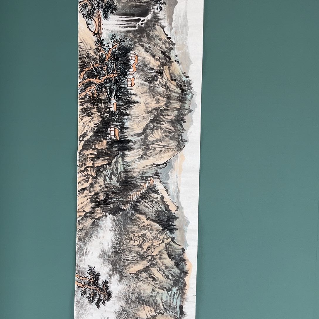 国画张宇老师手绘作品