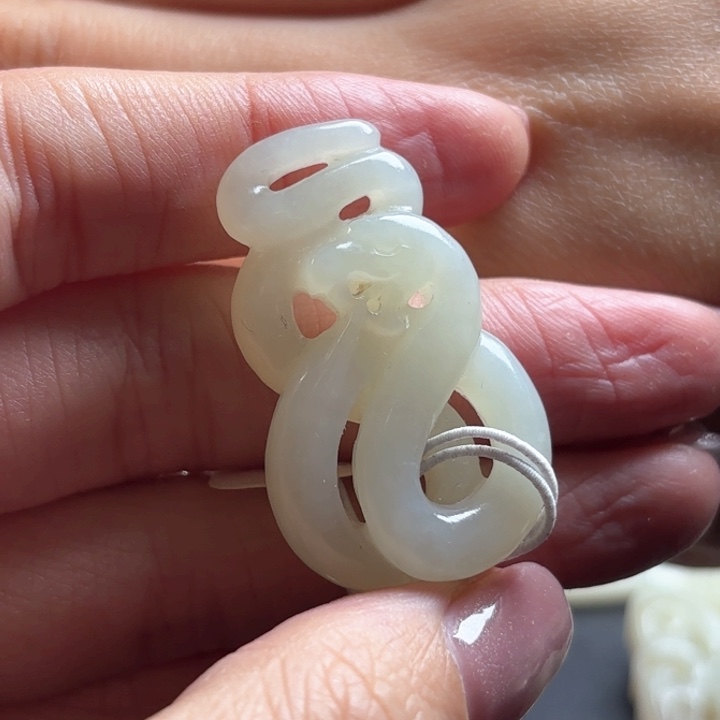 和田玉挂件未镶嵌