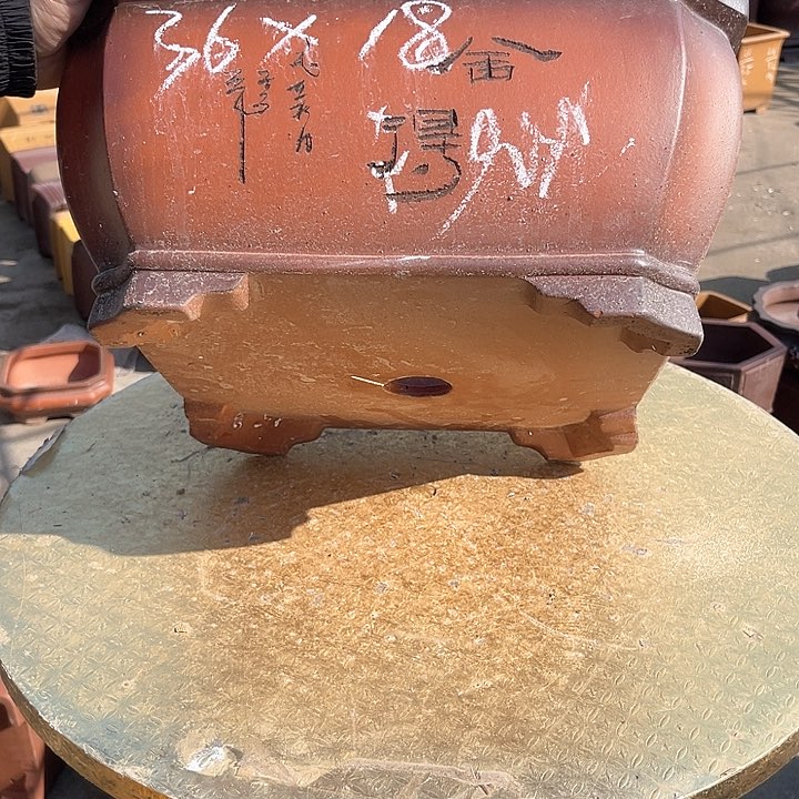 紫砂花盆紫砂等传统