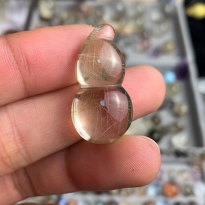 水晶吊坠(不含链)未镶嵌