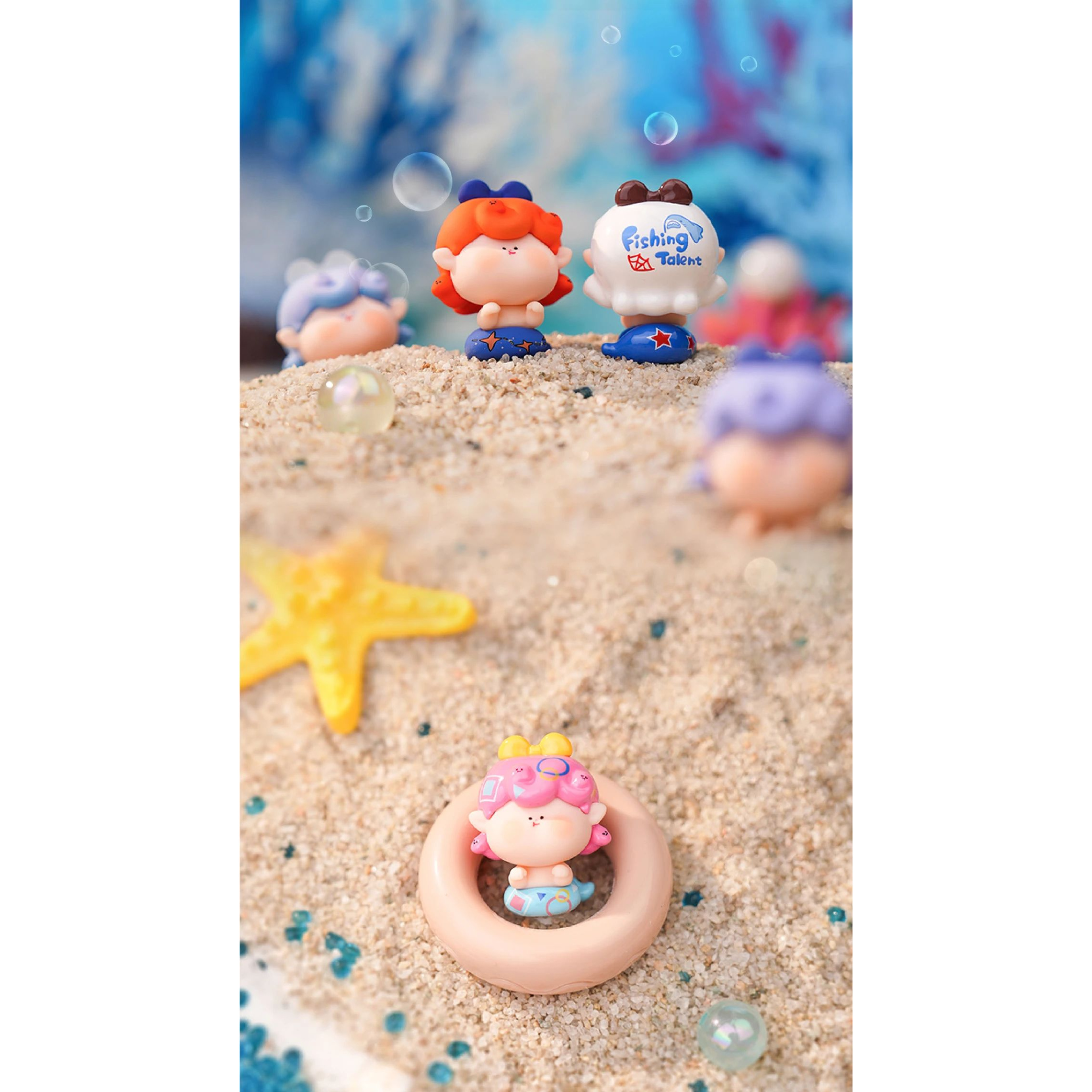 （代拆）阿玛莉莉丝海洋乐园小蛇二代萌粒盲袋潮玩摆件盲盒礼物