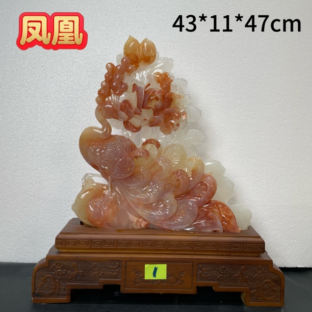 天然玉石中式客厅办公室装饰礼品