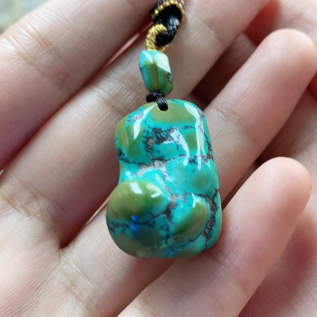 未镶嵌绿松石珠宝奇石