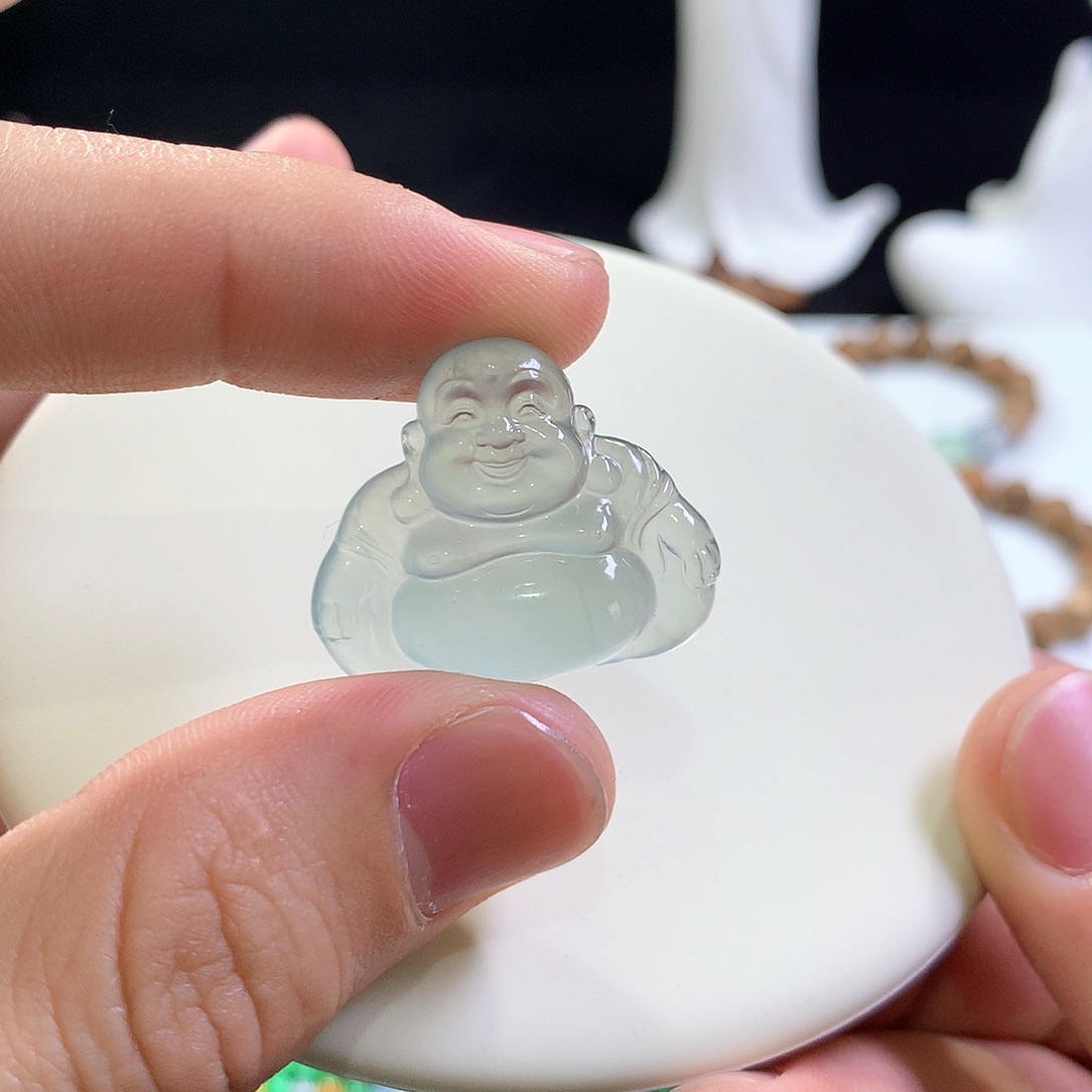 翡翠手链未镶嵌天然缅甸翡翠裸石