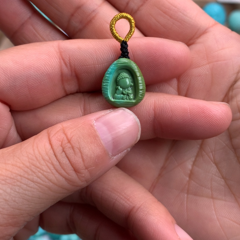 【闪购商品】绿松石无相佛未镶嵌
