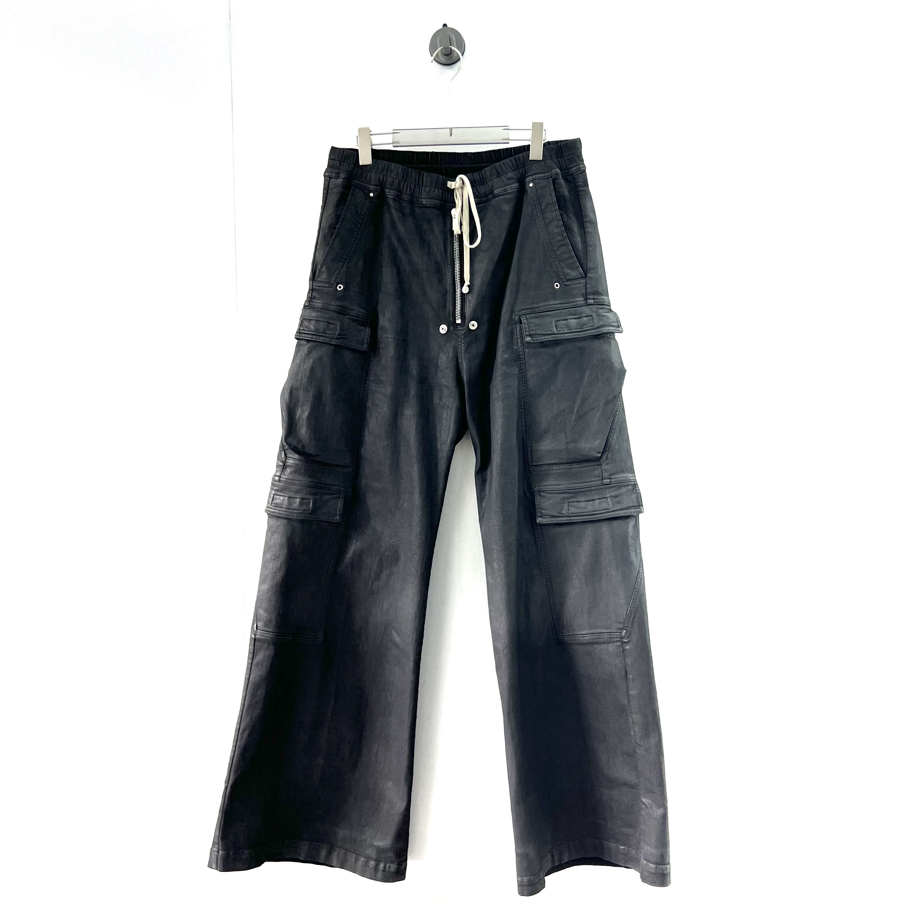 未使用 RICKOWENS ro秀款蜡面阔腿长裤/XXL码（北京）