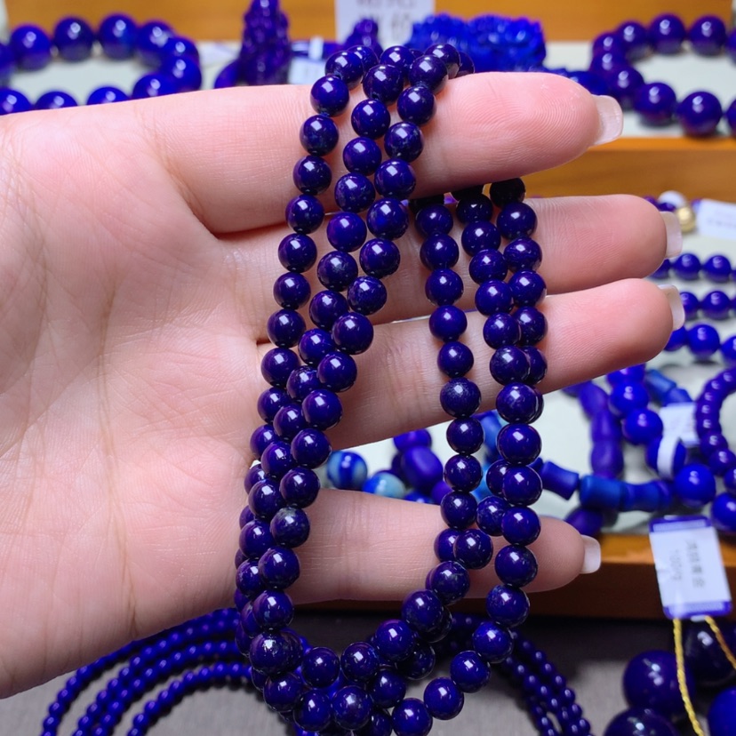 【闪购商品】青金石手串未镶嵌6m