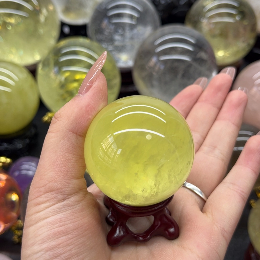 水晶未镶嵌珠宝半成品